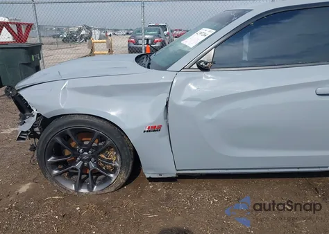 2021 Dodge Charger Scat Pack из США, поврежденный, VIN 2C3CDXGJ2MH593262